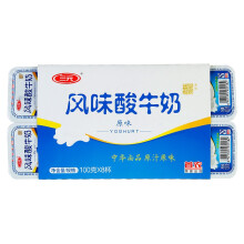 SANYUAN 三元 原味酸奶 100g*8盒 *18件