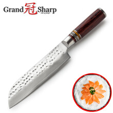 GrandSharp 冠 大马士革三德刀 7寸