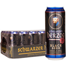 Schwarzer Herzog 歌德 黑啤酒 500ml*24听  *3件 +凑单品