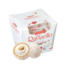 Ferrero Raffaello 费列罗拉斐尔 椰蓉扁桃仁巧克力 15粒 150g *3件
