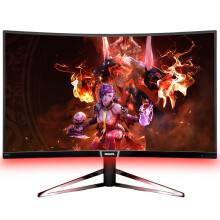 PHILIPS 飞利浦 328M6FJMB 31.5英寸 VA曲面电竞显示器（2560×1440、144Hz、FreeSync、1800R）