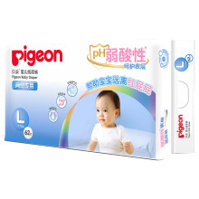 pigeon 贝亲 弱酸系列 婴儿纸尿裤 L62片 *2件