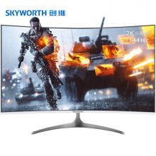Skyworth 创维 CQ32BND 31.5英寸 VA曲面电竞显示器（2560×1440、144Hz、1800R）