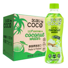 限地区、再降价：MAHATONG波波可可BOBOCOCO100%天然NFC椰子水350ml*6瓶*10件