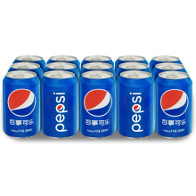 PEPSI 百事 可乐  碳酸饮料 330ml*15听 *2件