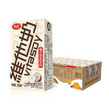 维他奶椰子味豆奶植物蛋白饮品250ml*24盒*4件
