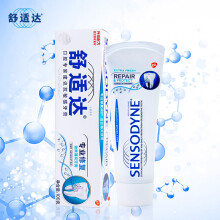 SENSODYNE 舒适达 NovaMin 专业修复 劲爽薄荷牙膏 100g *4件 +凑单品