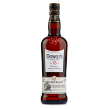 Dewar′s 帝王 12年苏格兰调配威士忌 700ml  *3件