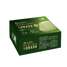 BAXY八喜八喜棒冰淇淋巧克力脆皮绿茶口味85g*3根