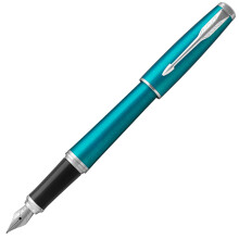 PARKER 派克 新款都市系列 钢笔 孔雀蓝白夹 +凑单品