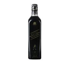 JOHNNIE WALKER 尊尼获加 黑牌威士忌 自黑瓶 700ml *3件