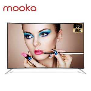 MOOKA 模卡 U55Q81J 55英寸 4K曲面 液晶电视