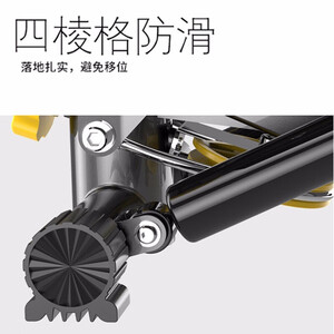 踏步机家用踏板机健身器材静音登山机慢跑踩踏机原地踏步器扭腰机小型迷你脚踏板健步器特惠 升级版液压静音男女通用【拉力绳+垫子+养护油