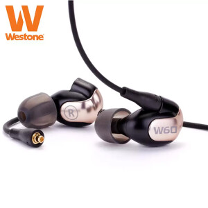 威士顿w60】威士顿（Westone）W60 旧款旗舰级高保真HIFI音乐耳机六单元 