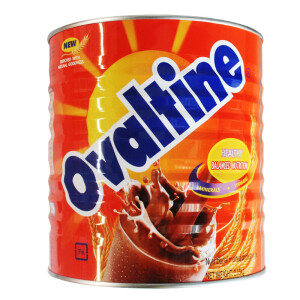 Ovaltine阿华田麦芽蛋白型巧克力味固体饮料400g*4件