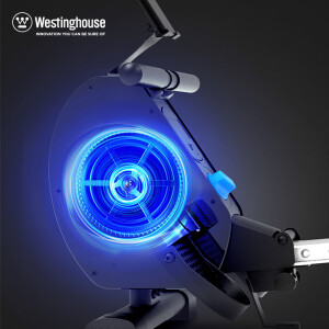 美国西屋(Westinghouse)划船机家用磁阻收腹室内划桨健身器材可折叠静音磁控