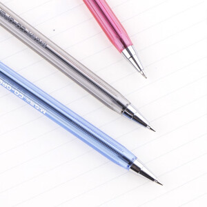 40支晨光圆珠笔办公用品商务原子笔蓝色油笔黑红0.7MM学生