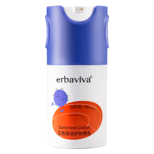 艾芭薇（Erbaviva）青少年高倍防晒乳植萃成分质地清爽温和舒适防晒霜SPF45PA+++ 50ml