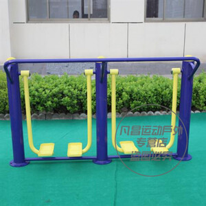 魅扣 地上两位漫步机小区公园广场社区老年人室外体育健身路径