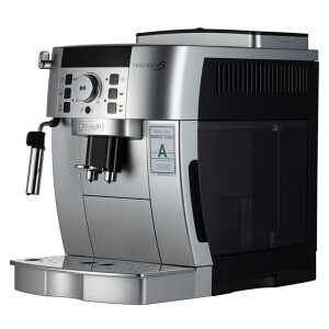 德龙（Delonghi）咖啡机 全自动咖啡机 欧洲原装进口 家用 自带打奶泡系统 ECAM22.11