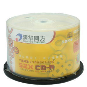 清华同方CD光盘 单片