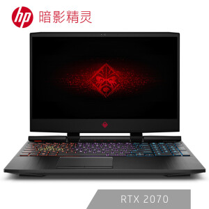 HP 惠普 暗影精灵4 Pro 15.6英寸笔记本电脑（i7-8750H、16GB、512GB+1TB、RTX2070 Max-Q、144Hz）