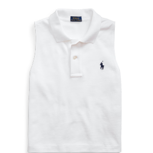 Polo Ralph Lauren 拉夫劳伦 女装 经典款修身版棉短款Polo衫RL23129 100-白色 M（偏小）