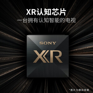 索尼（SONY）XR-55X91J 55英寸 全面屏 4K超高清HDR XR认知芯片 平板液晶 游戏电视 HDMI2.1