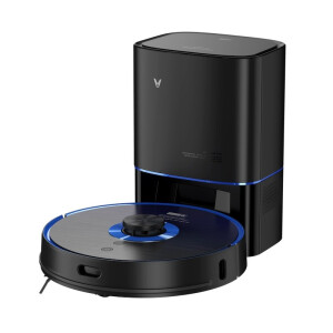 云米 VIOMI VXVC14  云米互联网集尘扫地机器人母婴净菌版（幻夜黑） UV杀菌 自动集尘 吸扫拖一体