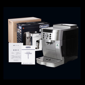 德龙（Delonghi）咖啡机 全自动咖啡机 欧洲原装进口 家用 自带打奶泡系统 ECAM22.11