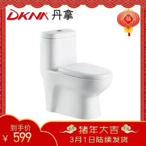 DKNA 丹拿卫浴 8013地排连体式马桶