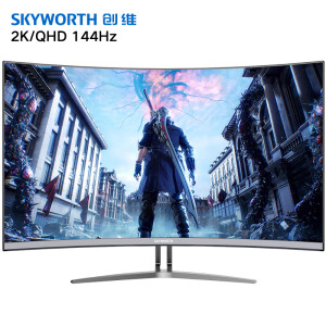 Skyworth 创维 G2AQ32C 31.5英寸宽屏显示器（2560×1440、144Hz、1800R、FreeSync）