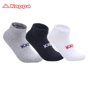 Kappa卡帕KP8W11男士休闲运动袜3双装*3件