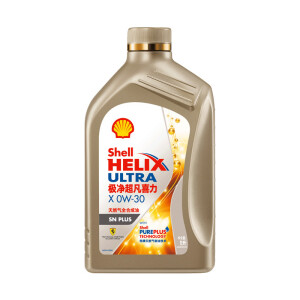 Shell壳牌金装极净超凡喜力全合成机油HelixUltraX0W-30SNPLUS级1L*2件+凑单品