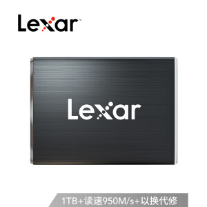 Lexar 雷克沙 SL100Pro Type-c USB3.1 移动固态硬盘 1TB