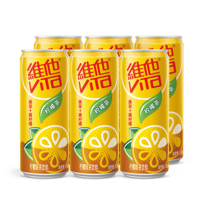 限地区、京东PLUS会员：ViTa維他维他柠檬茶饮料310ml*6罐*7件