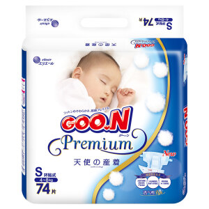 限新人：GOO.N大王天使系列婴儿纸尿裤S74片
