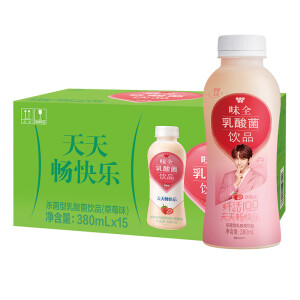 wei-chuan 味全 乳酸菌（草莓味）380ml*15瓶