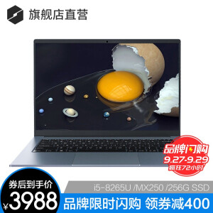 MECHREVO机械革命S1Pro14英寸笔记本电脑（i5-8265U、16GB、512GB、MX250）