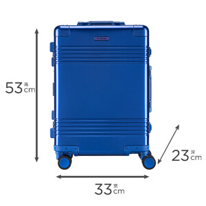 联想（ThinkPlus）登机箱拉杆箱金属版 男女万向轮登机行李箱20英寸商务旅行箱