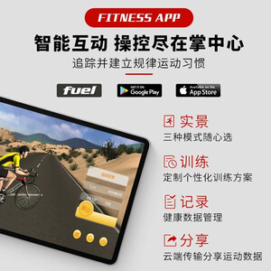 岱宇（DYACO）新品升级折叠椭圆机FE500NEW家用原装进口电磁控静音家用健身器材太空漫步机