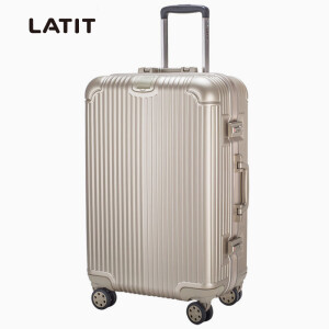 LATITPC铝框行李箱25英寸