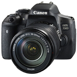 Canon佳能EOS750D单反套机(EF-S18-135mmf/3.5-5.6ISSTM)