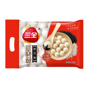 三全 宁波风味 黑芝麻汤圆 1kg（约83颗）