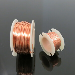 千水星0.2/0.5/1mm细漆包线DIY科技制作电路线模型细铜丝马达绕组铜线圈焊接线维修线 1mm（1卷10米）
