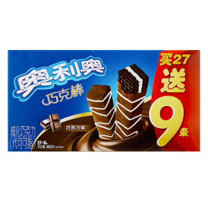 OREO奥利奥巧克棒巧克力味460.8g*9件+凑单品