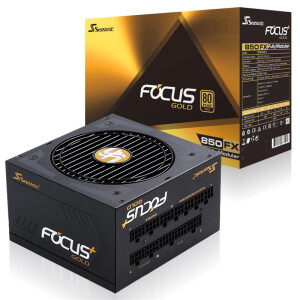 SEASONIC 海韵 FOCUS+ 850FX 额定850W 电源（80PLUS金牌/全模组/十年质保）