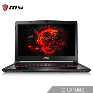 msi 微星 GS43VR 7RE-220CN 14英寸游戏笔记本电脑（i7-7700HQ、8G、1T+128GSSD、GTX1060 6G）