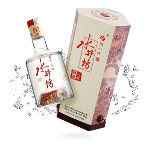 swellfun水井坊臻酿八號52度500ml+井台小酒52度100ml