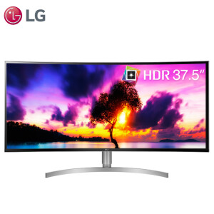 LG 38WK95C 37.5英寸 IPS曲面显示器（ 3840×1600、99%sRGB、FreeSync、HDR10）